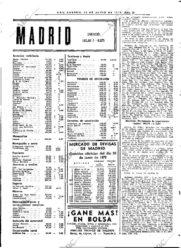 ABC MADRID 24-06-1978 página 55
