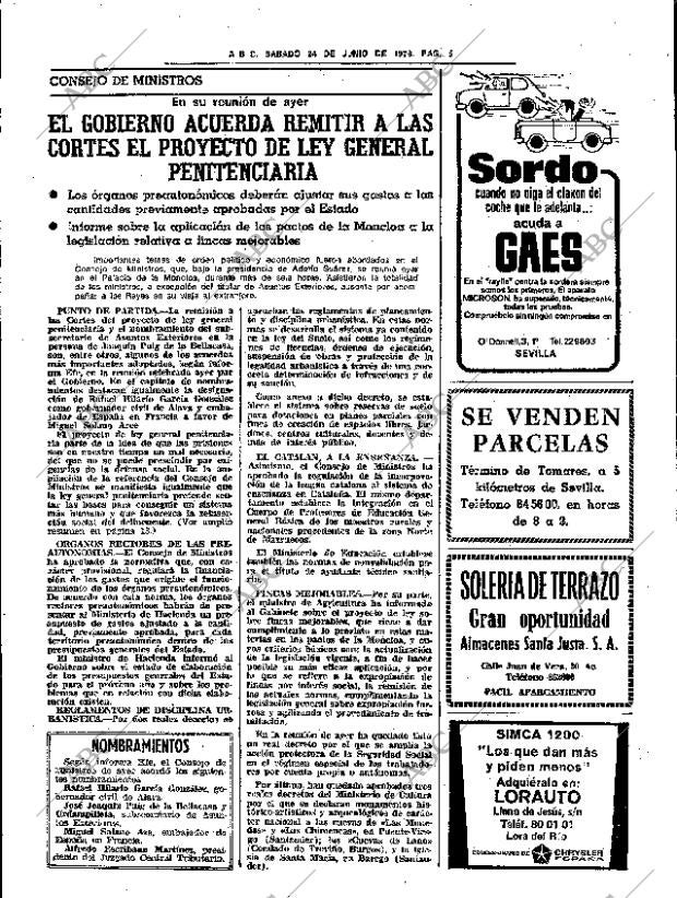 ABC SEVILLA 24-06-1978 página 17