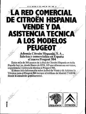 ABC SEVILLA 27-06-1978 página 28