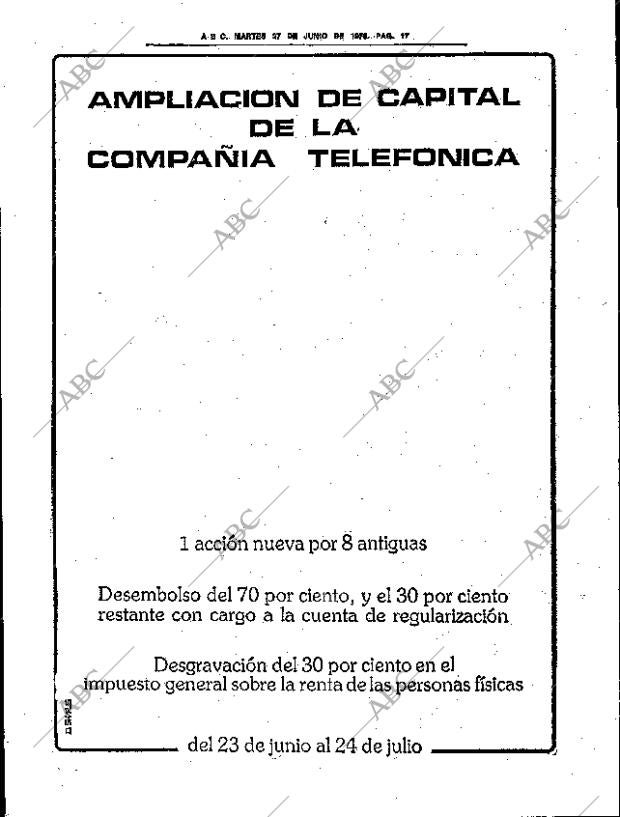 ABC SEVILLA 27-06-1978 página 33