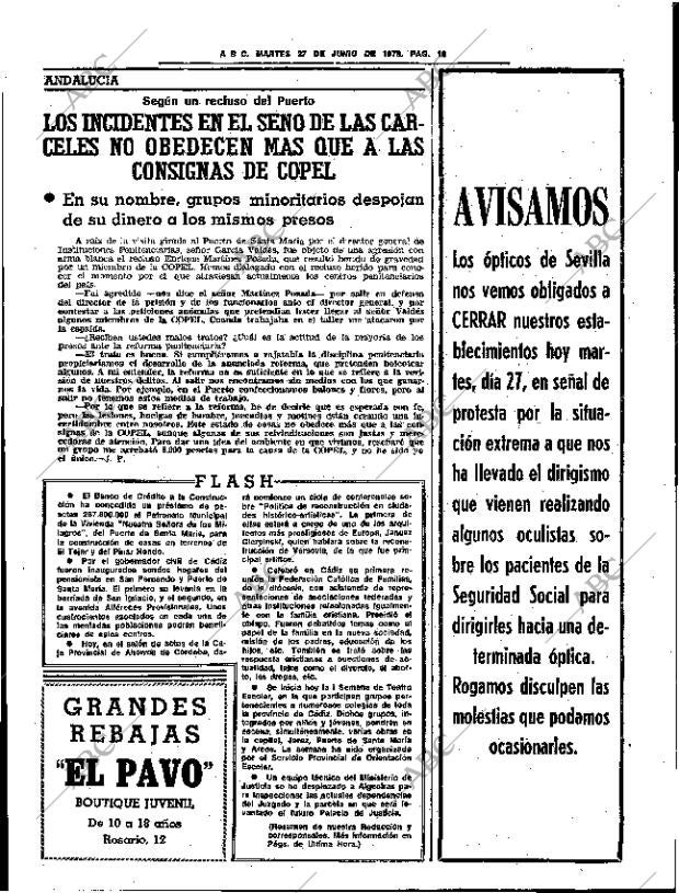 ABC SEVILLA 27-06-1978 página 35