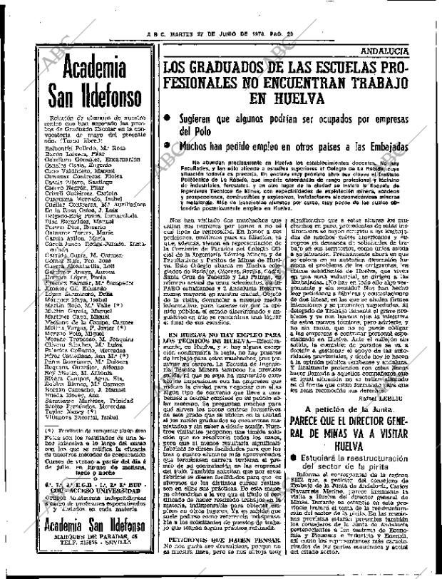 ABC SEVILLA 27-06-1978 página 36