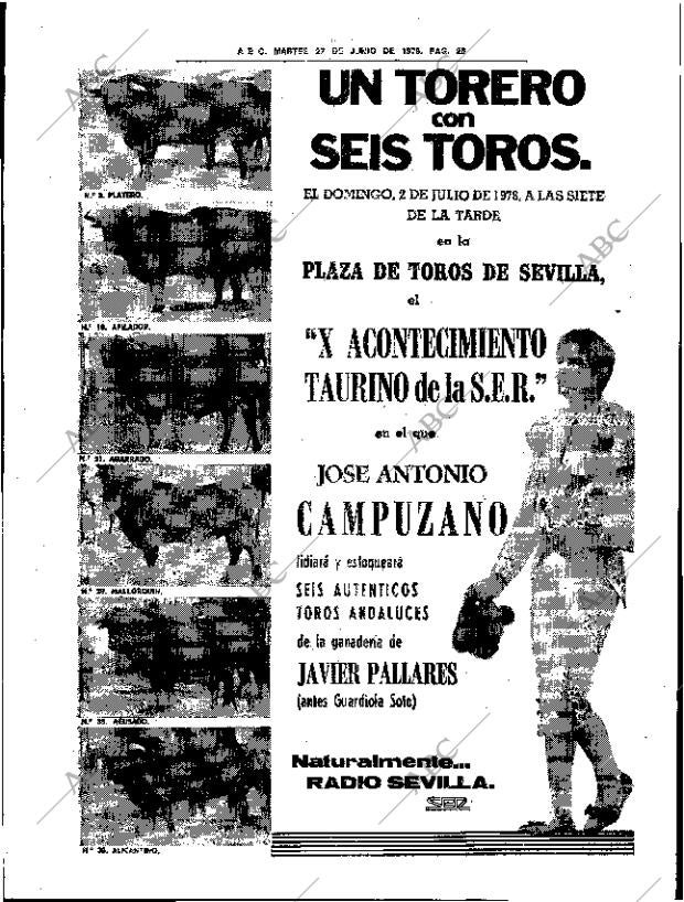 ABC SEVILLA 27-06-1978 página 42
