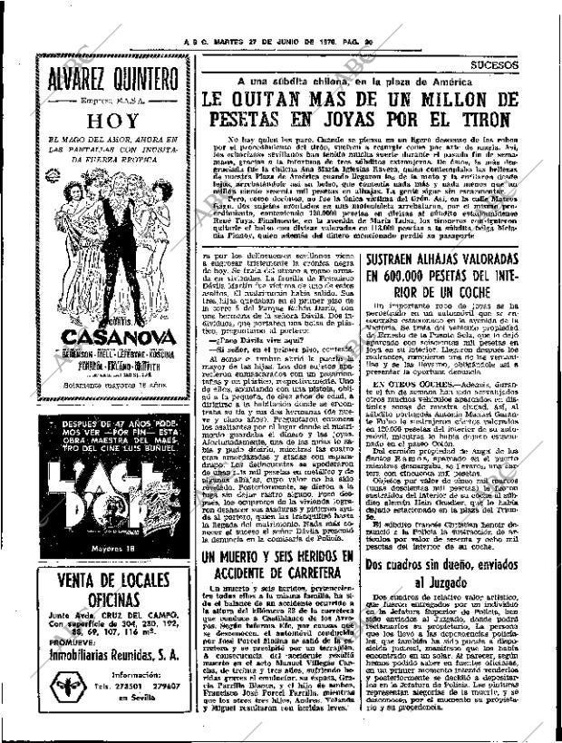 ABC SEVILLA 27-06-1978 página 46