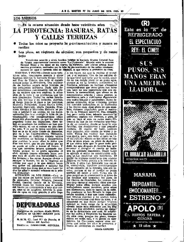 ABC SEVILLA 27-06-1978 página 49