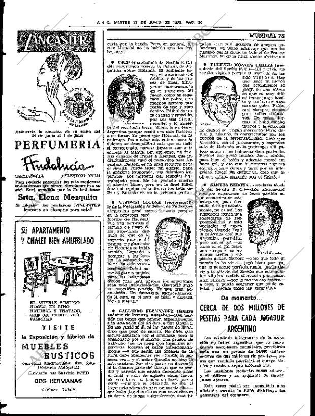 ABC SEVILLA 27-06-1978 página 66
