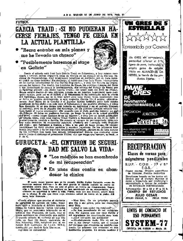 ABC SEVILLA 27-06-1978 página 67