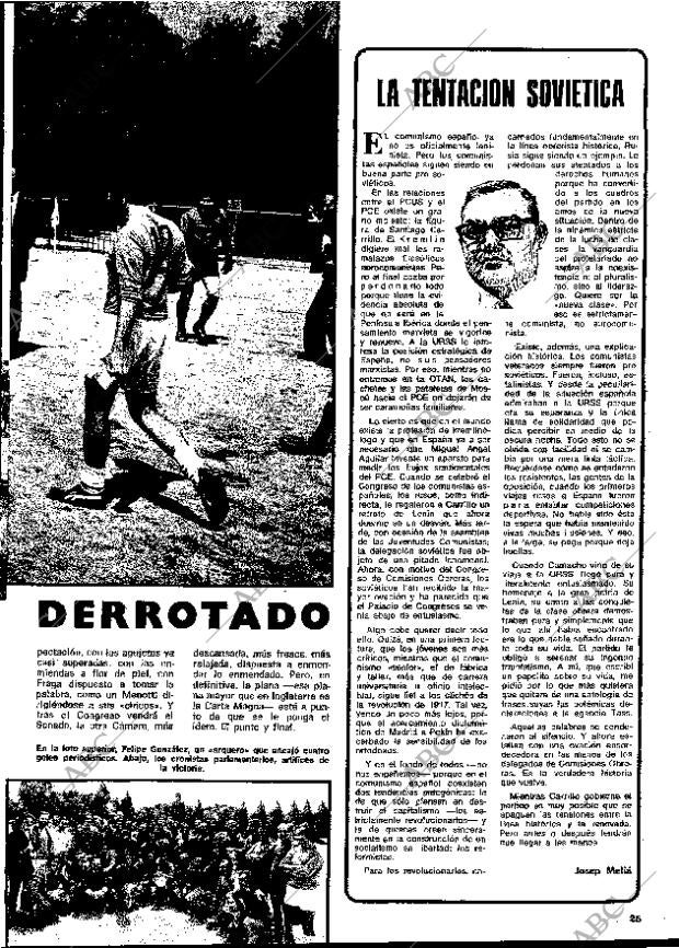 BLANCO Y NEGRO MADRID 28-06-1978 página 25