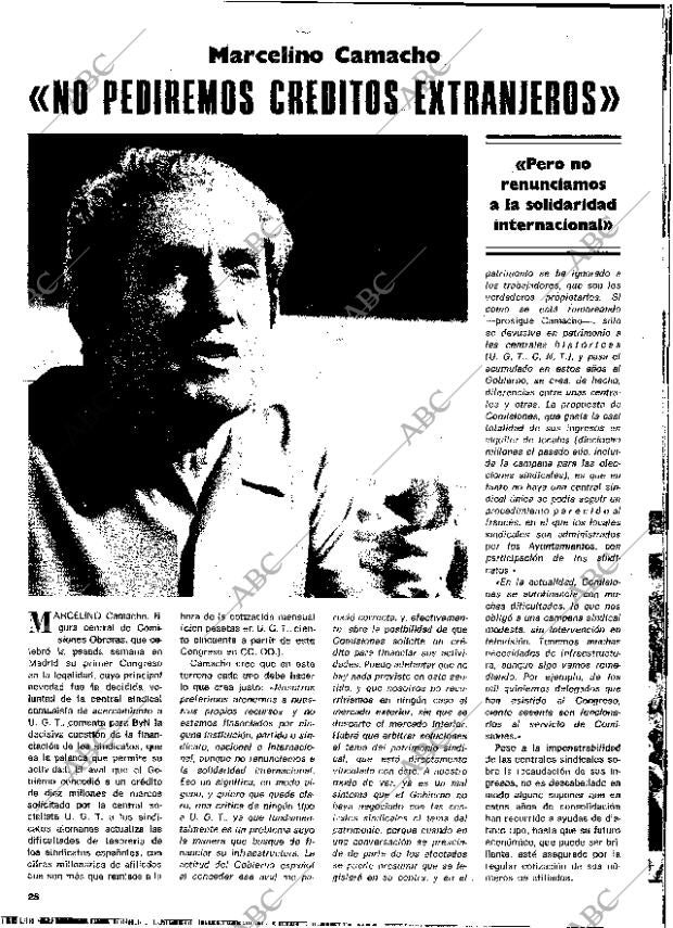 BLANCO Y NEGRO MADRID 28-06-1978 página 28