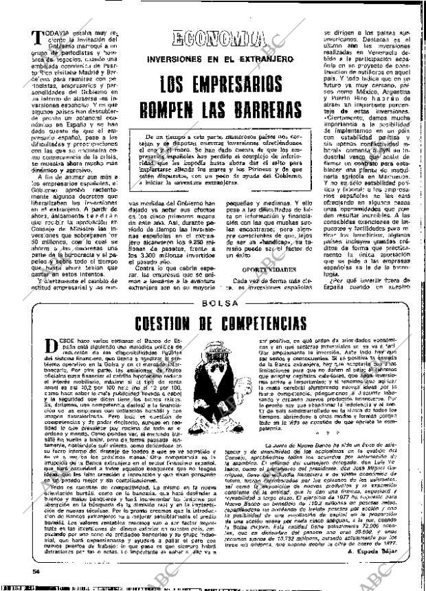 BLANCO Y NEGRO MADRID 28-06-1978 página 54