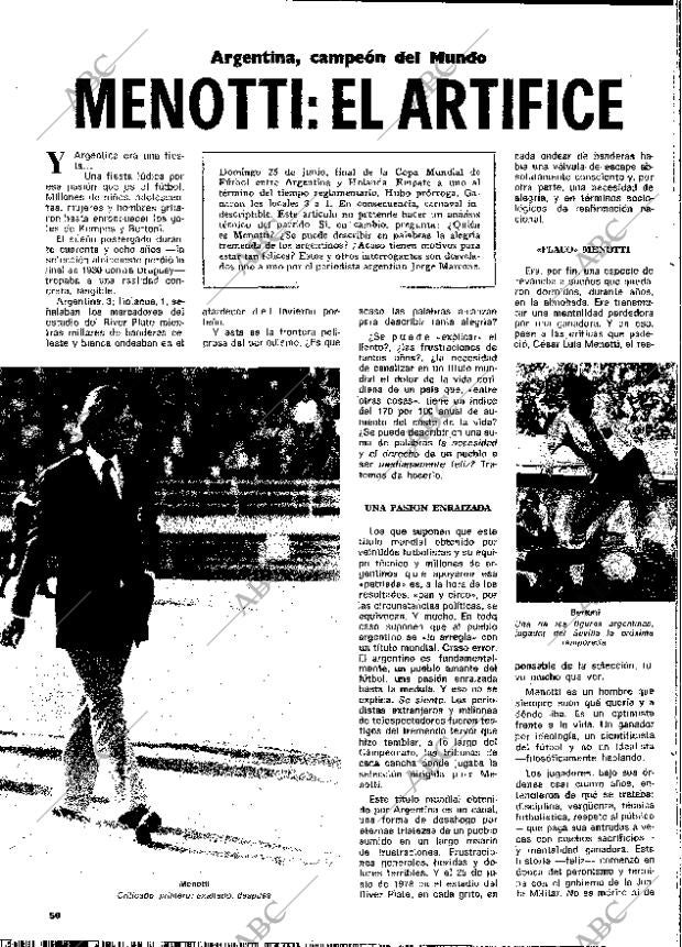 BLANCO Y NEGRO MADRID 28-06-1978 página 56