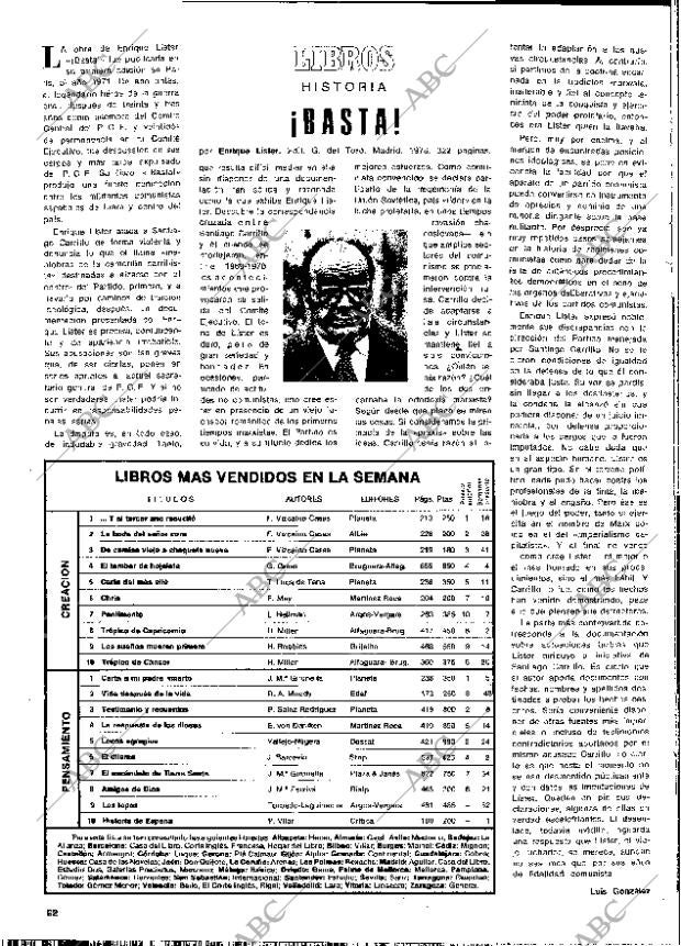 BLANCO Y NEGRO MADRID 28-06-1978 página 62