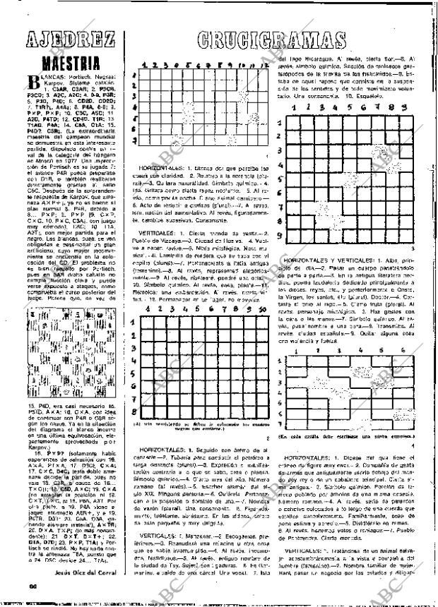 BLANCO Y NEGRO MADRID 28-06-1978 página 66