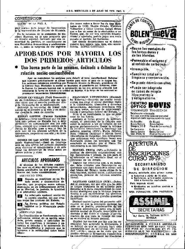 ABC SEVILLA 05-07-1978 página 13