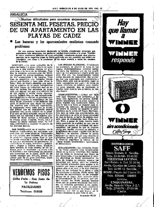 ABC SEVILLA 05-07-1978 página 23