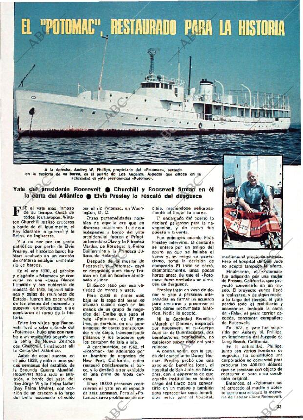 BLANCO Y NEGRO MADRID 05-07-1978 página 33