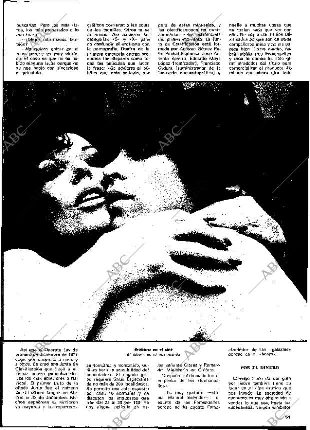 BLANCO Y NEGRO MADRID 05-07-1978 página 51