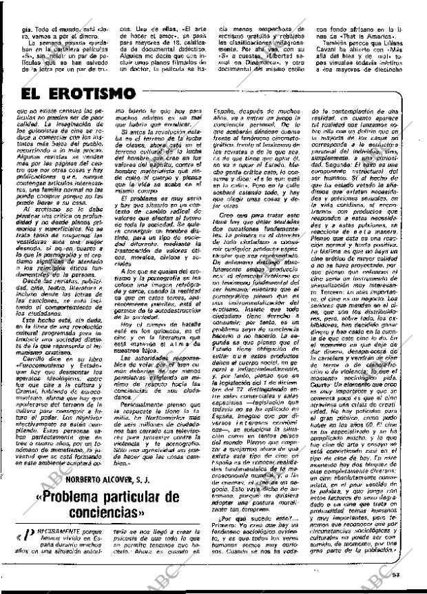 BLANCO Y NEGRO MADRID 05-07-1978 página 53