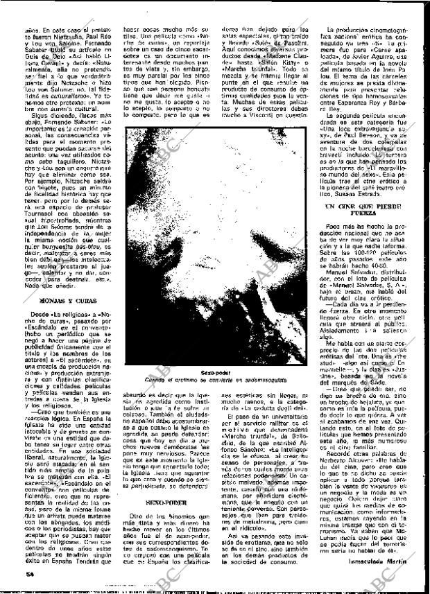 BLANCO Y NEGRO MADRID 05-07-1978 página 54