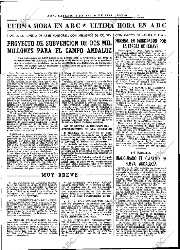 ABC MADRID 08-07-1978 página 72