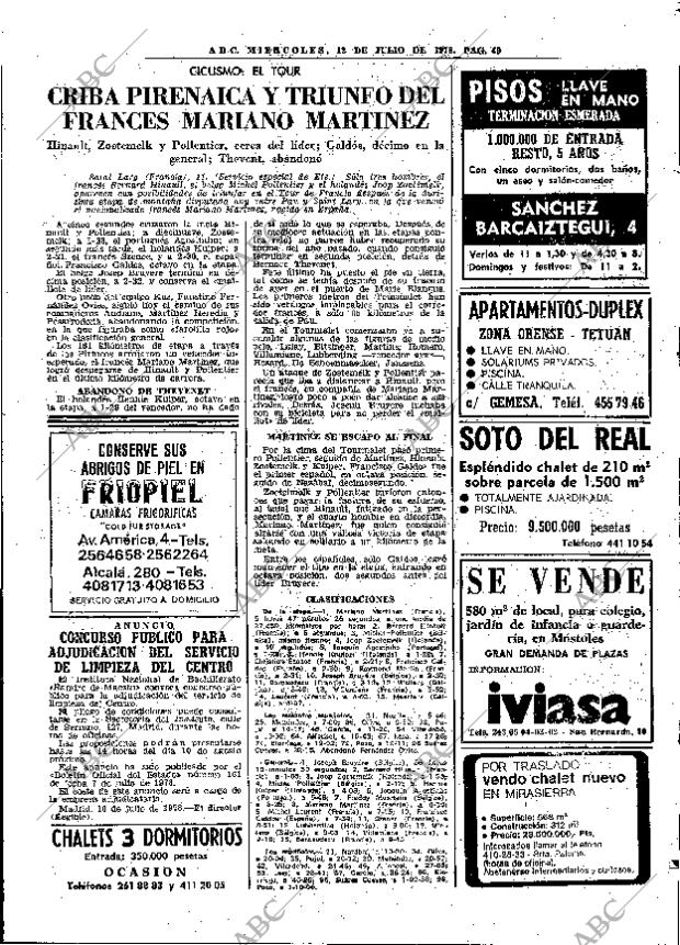 ABC MADRID 12-07-1978 página 65