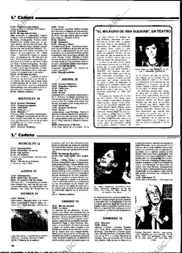 BLANCO Y NEGRO MADRID 12-07-1978 página 12
