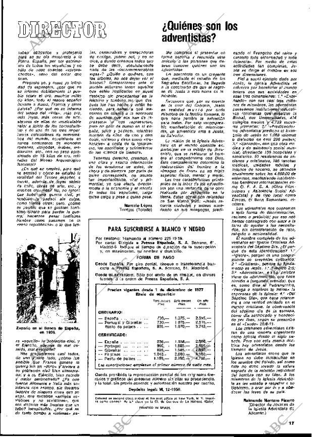 BLANCO Y NEGRO MADRID 12-07-1978 página 17