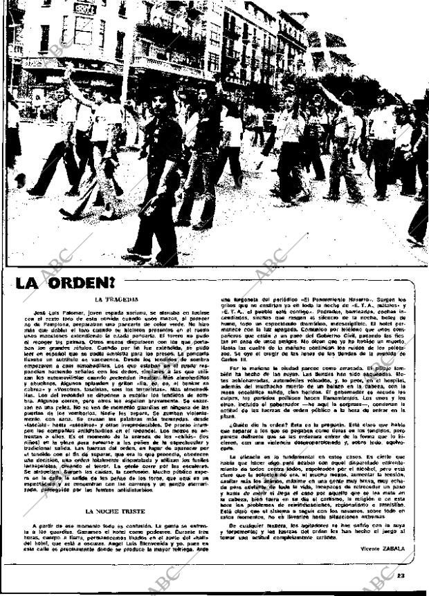 BLANCO Y NEGRO MADRID 12-07-1978 página 23