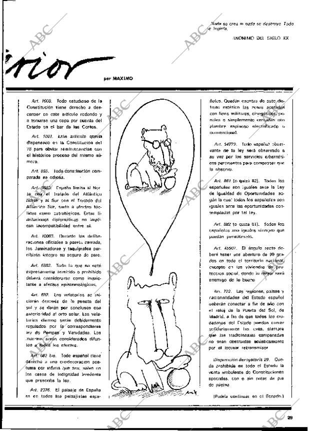BLANCO Y NEGRO MADRID 12-07-1978 página 29