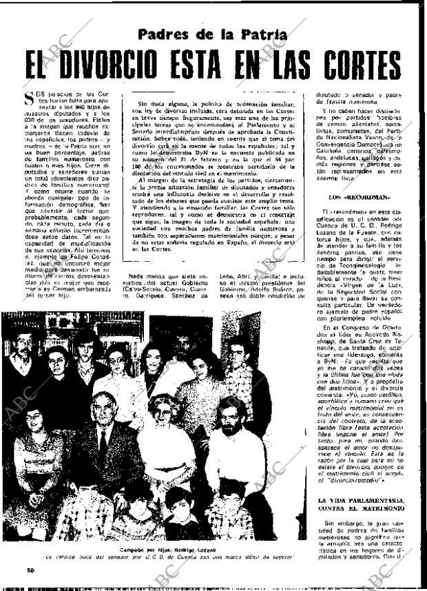BLANCO Y NEGRO MADRID 12-07-1978 página 50