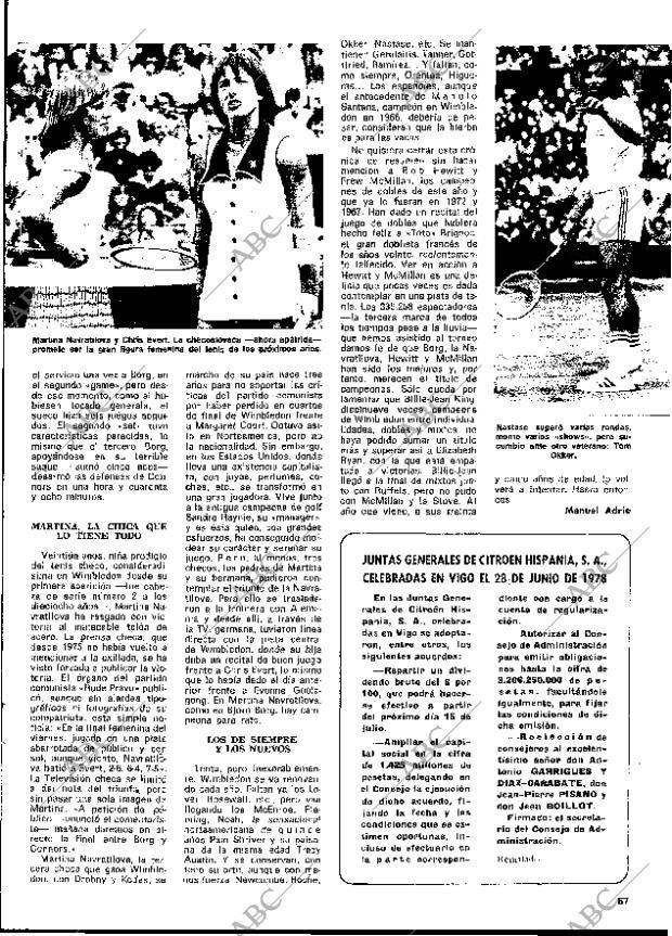 BLANCO Y NEGRO MADRID 12-07-1978 página 57