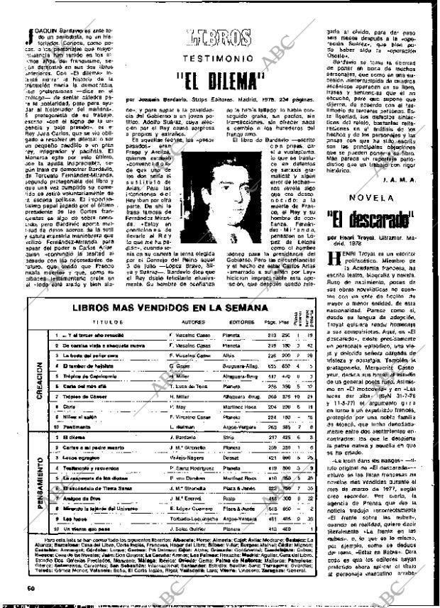 BLANCO Y NEGRO MADRID 12-07-1978 página 60