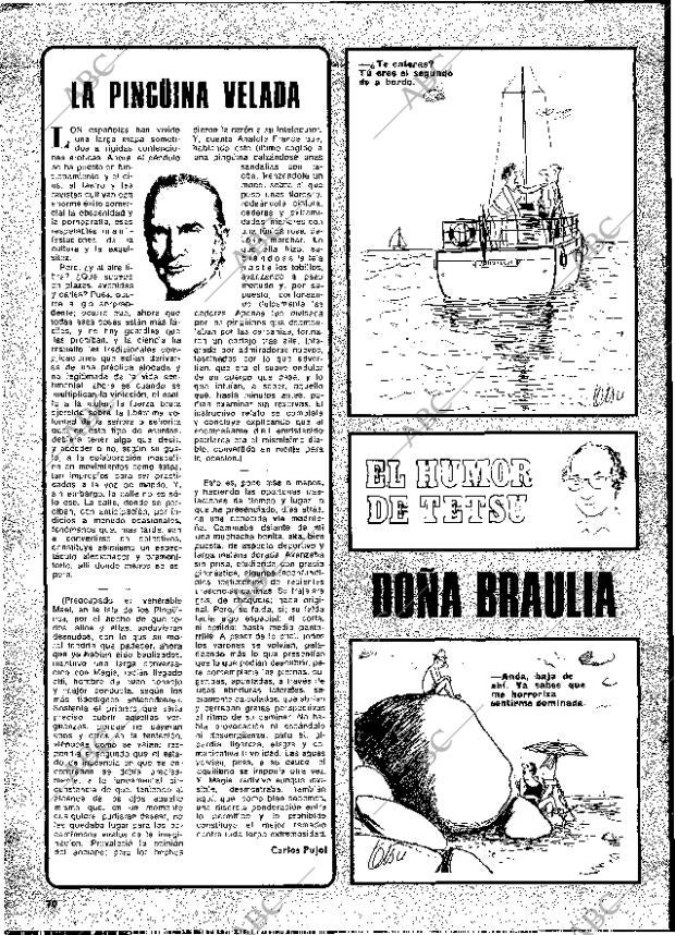 BLANCO Y NEGRO MADRID 12-07-1978 página 70