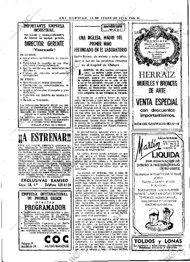 ABC MADRID 16-07-1978 página 47