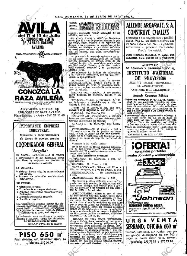 ABC MADRID 16-07-1978 página 57