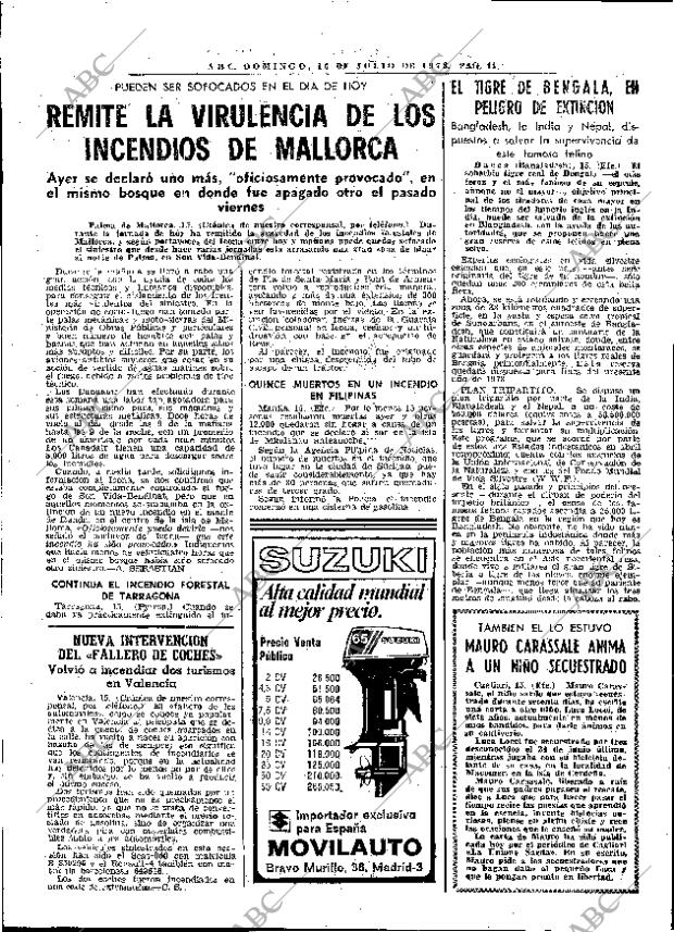 ABC MADRID 16-07-1978 página 60