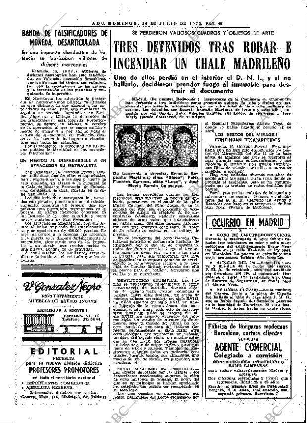 ABC MADRID 16-07-1978 página 61