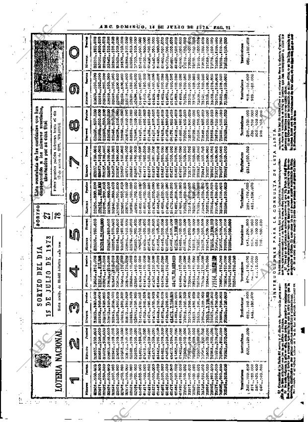 ABC MADRID 16-07-1978 página 87