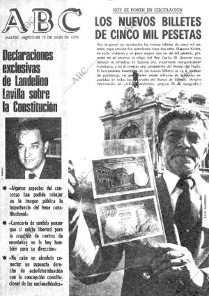 ABC MADRID 19-07-1978 página 1