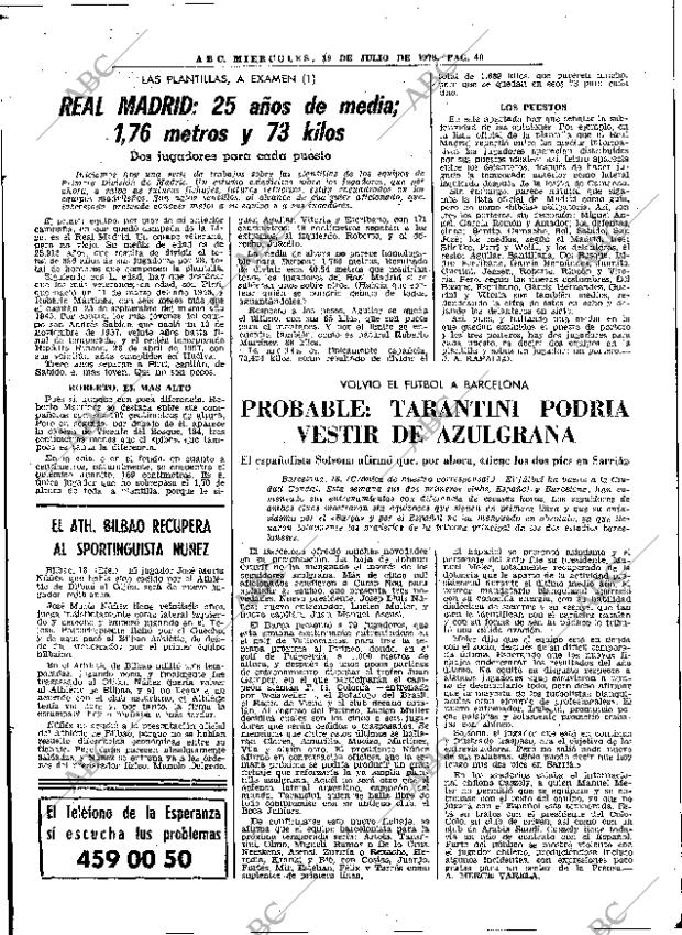 ABC MADRID 19-07-1978 página 52