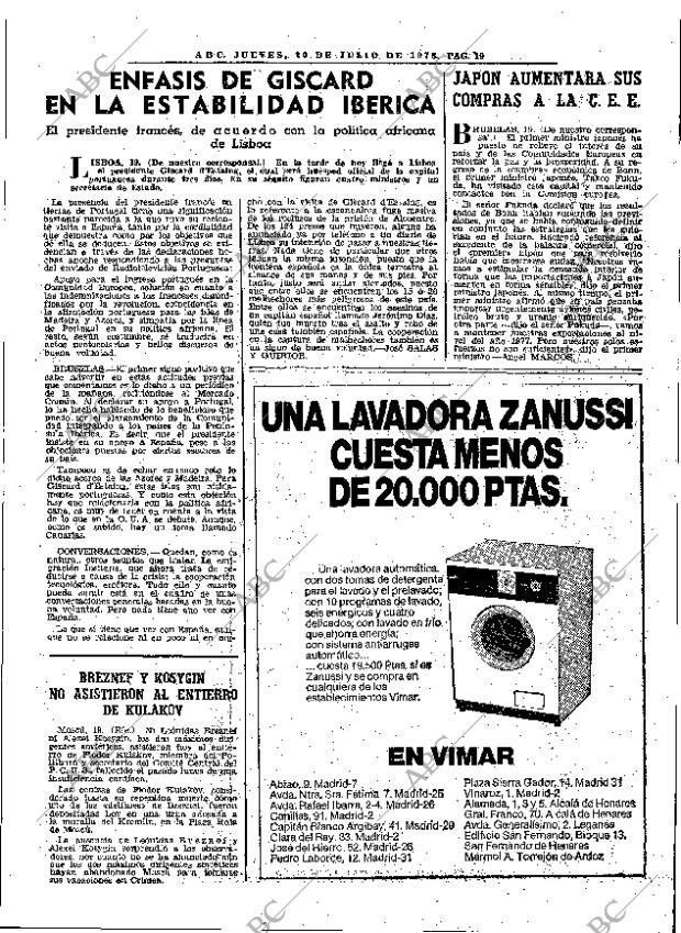 ABC MADRID 20-07-1978 página 31