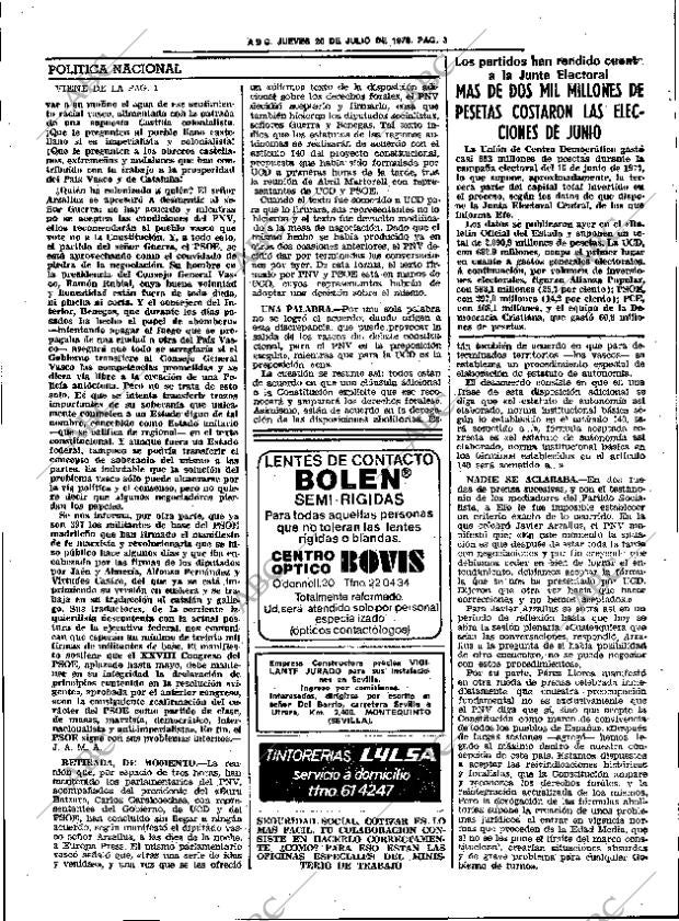 ABC SEVILLA 20-07-1978 página 11