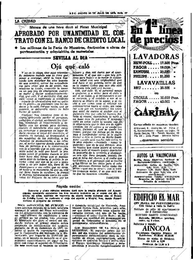 ABC SEVILLA 20-07-1978 página 25