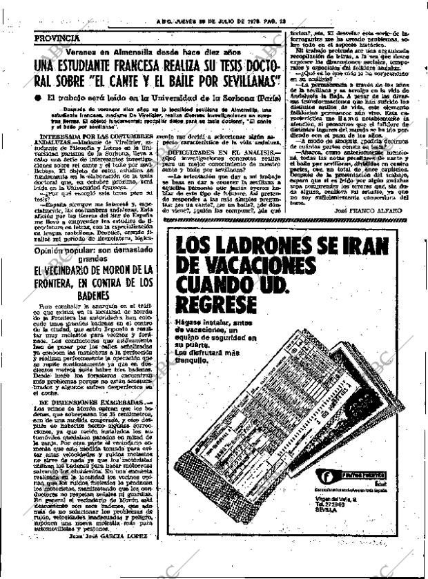 ABC SEVILLA 20-07-1978 página 31
