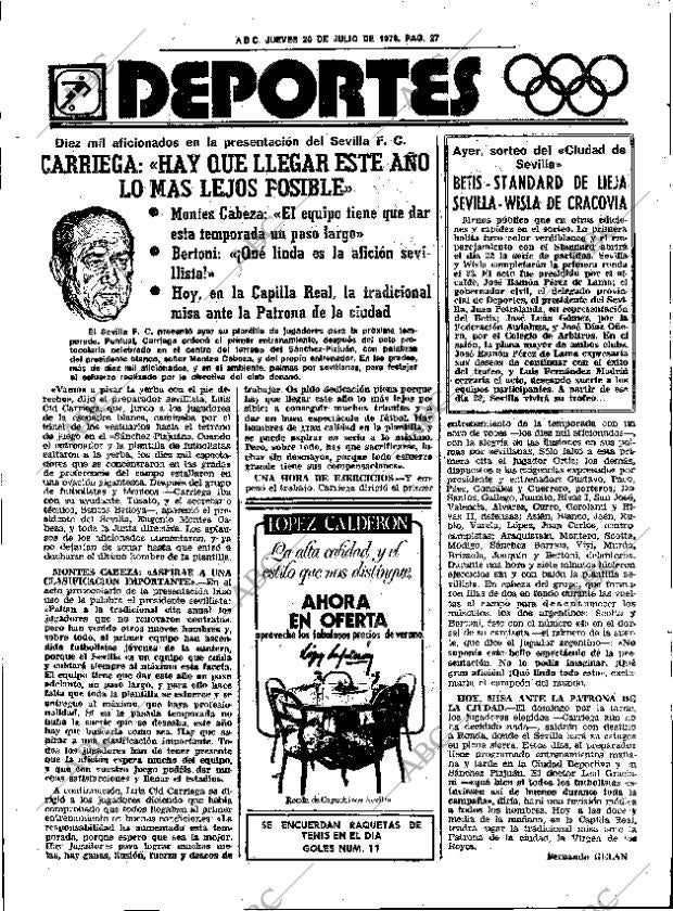 ABC SEVILLA 20-07-1978 página 35