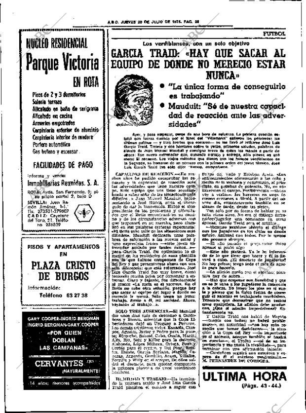 ABC SEVILLA 20-07-1978 página 36