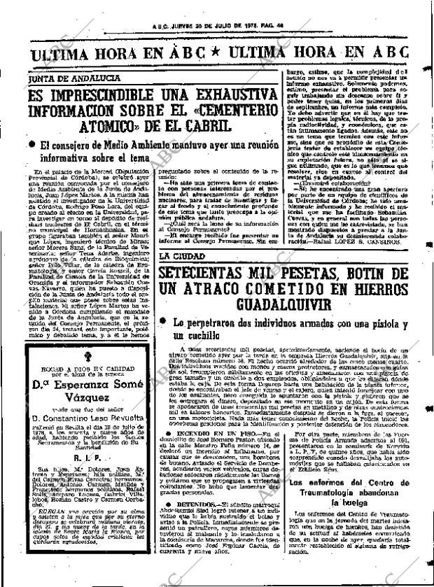 ABC SEVILLA 20-07-1978 página 51
