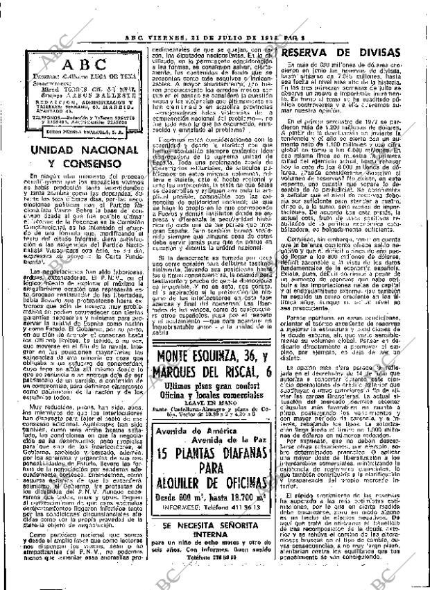 ABC MADRID 21-07-1978 página 14