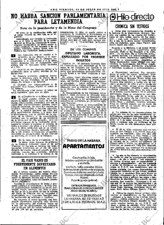 ABC MADRID 21-07-1978 página 19