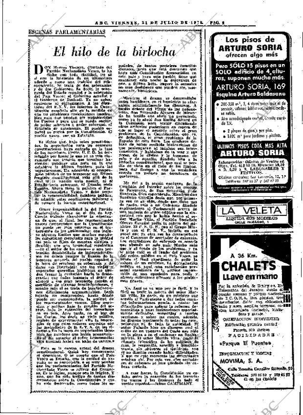 ABC MADRID 21-07-1978 página 21